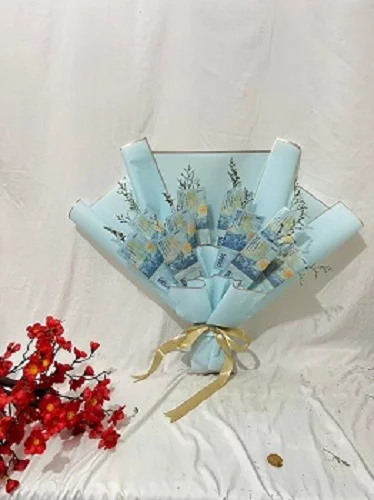 Hand Buket Uang untuk Pacar Begini Cara Mudah Membuatnya