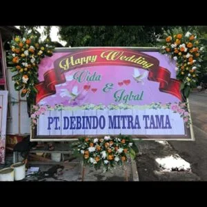 Papan Bunga Digital Printing