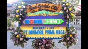 papan bunga duka cita