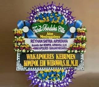 bunga papan turut duka cita