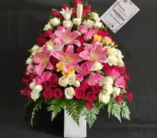 Table bouquet florist indonesia 04